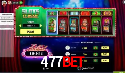 Descubra o Mundo do Cassino Online com 477bet